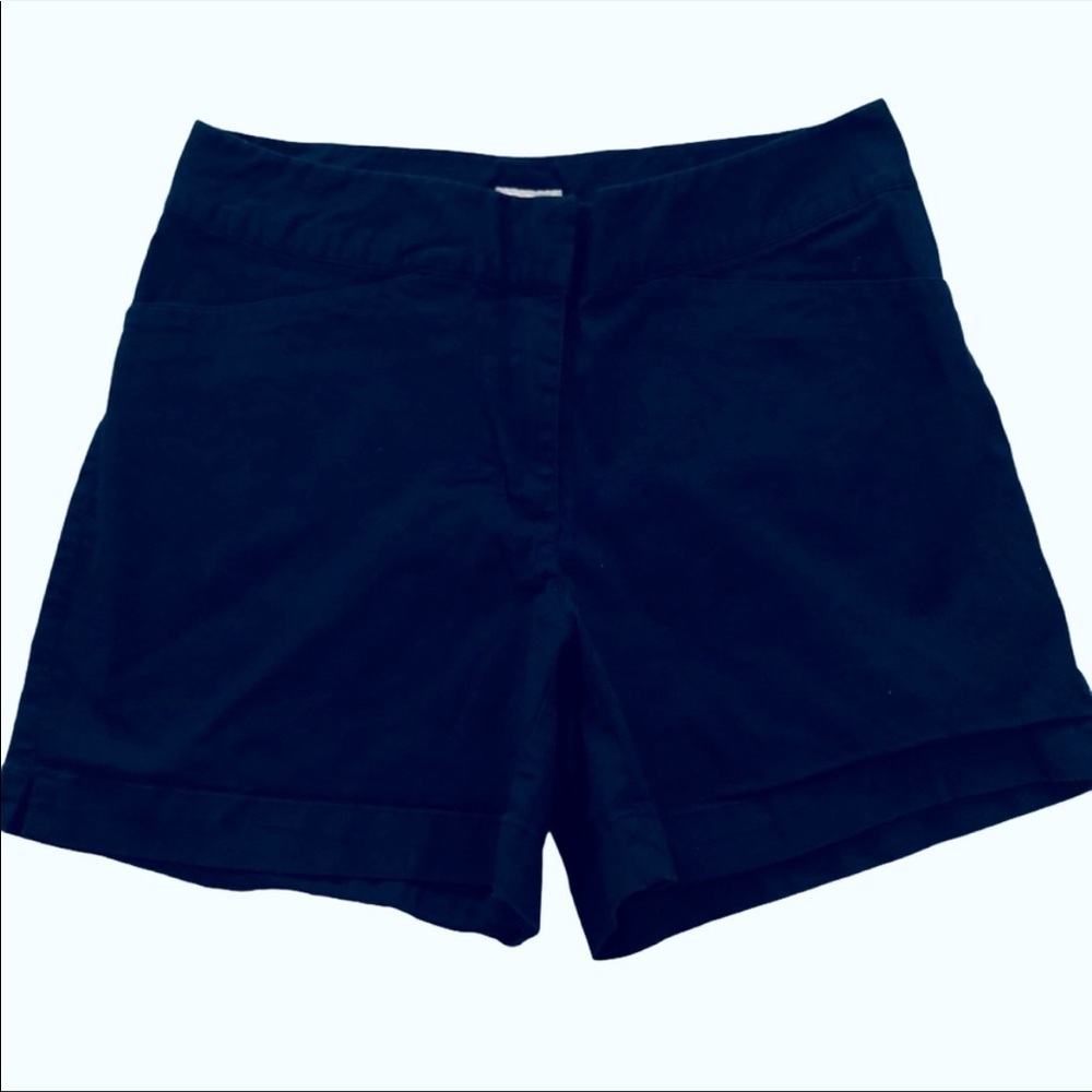 Navy Adidas cotton shorts 8